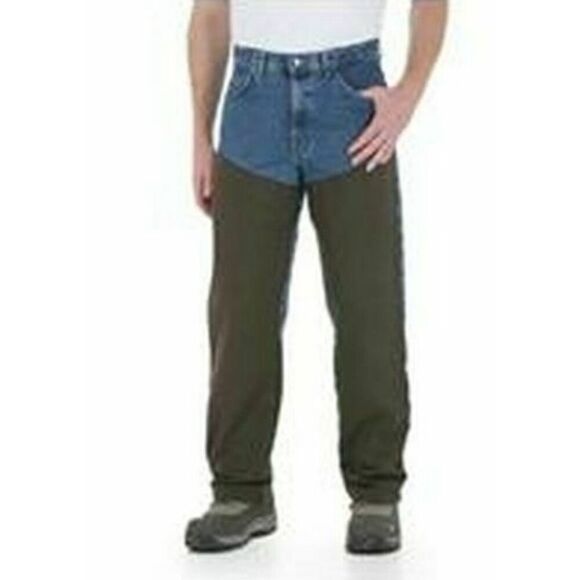 Wrangler Pro Gear 40 x 30 Denim Brush Guard Mens Upland Jeans Hunting Pants - Picture 1 of 8